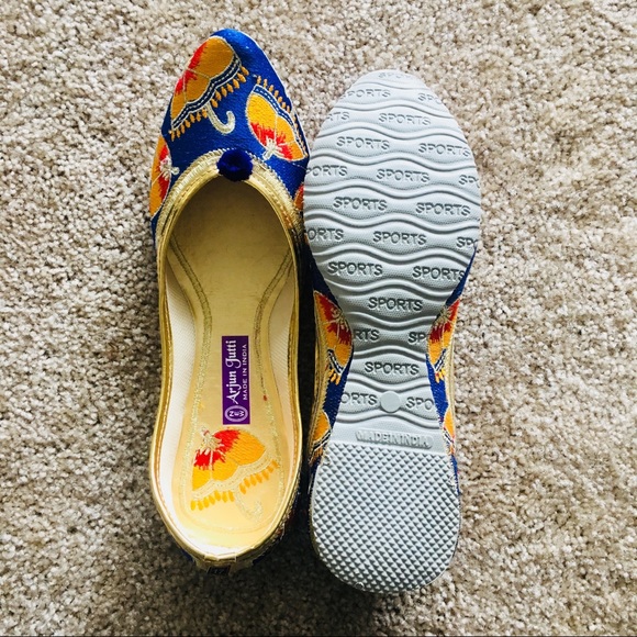 Thanksgiving discount ! Royal Blue Umbrella Jutti - Picture 8 of 8